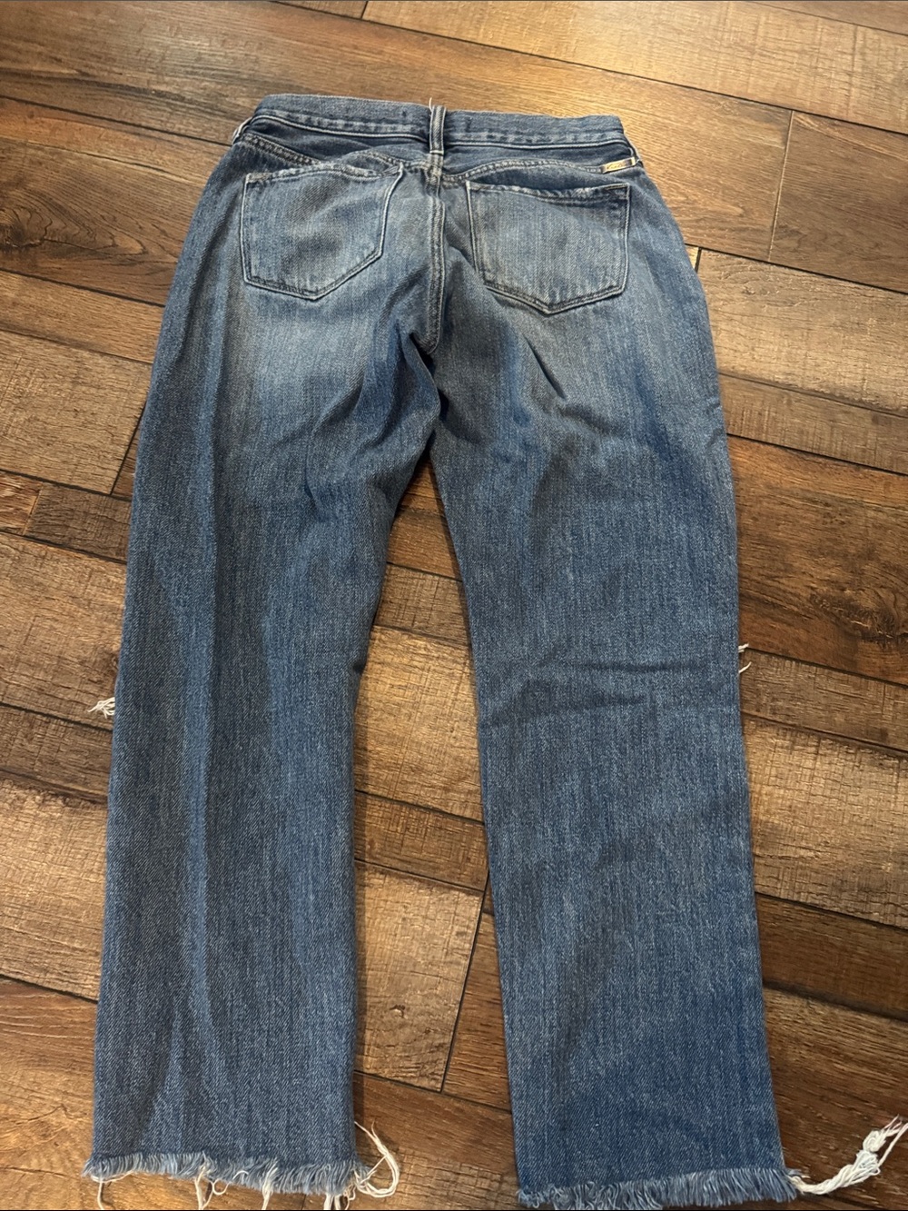 Kancan Crawford Distress Boyfriend Jeans 7/27 No Stretch - Picture 4 of 4